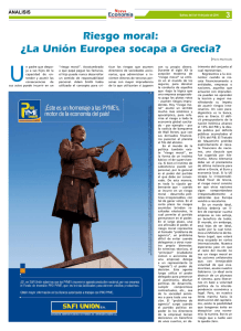 Riesgo moral: ¿La Unión Europea socapa a Grecia?