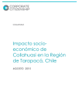 impacto socio-economico de collahuasi en la region de