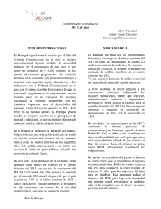 &Aacute;rea de Riesgos En Portugal sigue latente la tensi