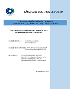 C&Aacute;MARA DE COMERCIO DE PEREIRA