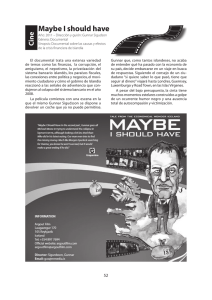 Maybe I should have - Acción Cultural Cristiana