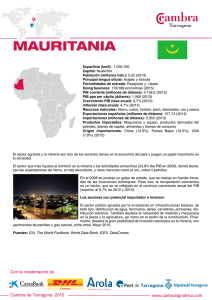 mauritania - Cambra de Comerç de Tarragona