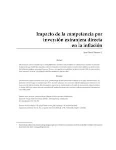 Impacto de la competencia por inversión extranjera directa HQ OD