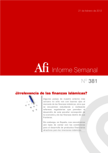 ¿Irrelevancia de las finanzas islámicas?