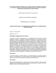 Providencia Nº 001 - Contrataciones Publicas