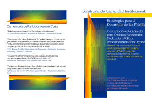 Construyendo Capacidad Institucional