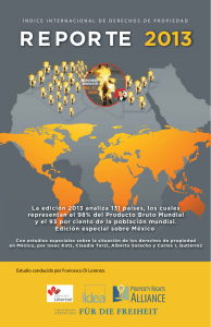 Índice Internacional de Derechos de Propiedad 2013