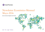 Newsletter Económico Mensual Mayo 2016