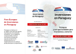 Foro Europeo de Inversiones en Paraguay