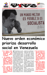 Nuevo orden económico prioriza desarrollo social en Venezuela