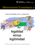 legalidad versus legitimidad - Facultad de Economía y Negocios