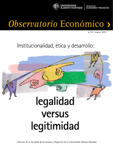 legalidad versus legitimidad - Facultad de Economía y Negocios
