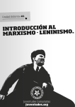 Unidad Didáctica #1. Introducción al marxismo