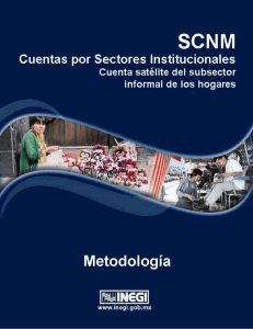 SCNM. Cuentas por Sectores Institucionales. Cuenta