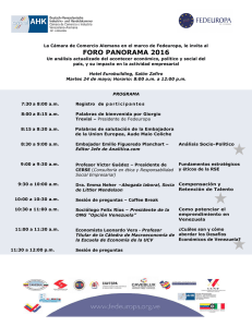 foro panorama 2016
