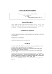 Curriculum Vitae Carlos Marchan - IAEN – Instituto de altos estudios