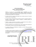 convocatoria en PDF - Revisión Legal y Económica