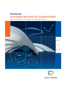 3. Situación actual de la competitividad en Honduras