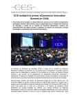 CCS realizará el primer eCommerce Innovation Summit en Chile