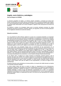 Argelia, socio histórico y estratégico