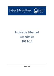 Índice de Libertad Económica 2013-14