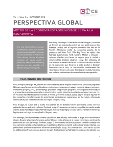 Perspectiva Global Vol. 1, N&uacute;m. 6