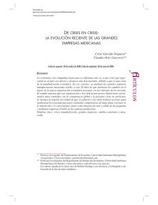 De crisis en crisis: La evolución de las grandes empresas