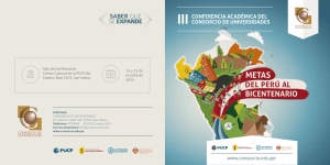 III Conferencia Acad&eacute;mica: Metas del Per&uacute; al Bicentenario
