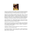 La Ing. Agr. Laura Pérez Echeverría, estudió en la Escuela de