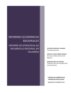 Informe Estrategia de Desarrollo Regional