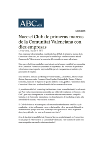 ABC.es, 12 de marzo - Club de Primeras Marcas