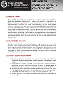 diplomado economia social y comercio justo