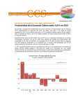 Productividad de la Economía Chilena caería