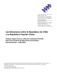 Las Relaciones entre la República de Chile y la República Popular