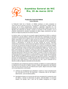 Asamblea G Rio, 25 de Asamblea General de HIC Rio, 25 de marzo