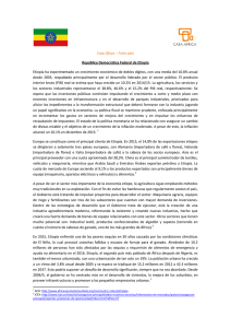 Casa &Aacute;frica &ndash; Ficha pa&iacute;s Rep&uacute;blica Democr&aacute;tica Federal de Etiop&iacute;a