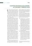 CUENTAS NACIONALES DE ESPAñA: ACTUALIDAD y