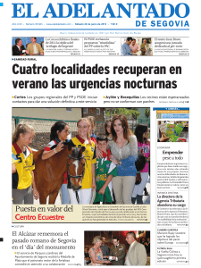 Cuatro localidades recuperan en verano las urgencias nocturnas