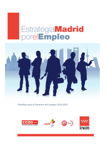 Estrategia Madrid por el Empleo 2016-2017