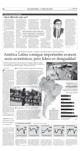 América Latina consigue importantes avances socio económicos
