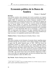 Economía política de la Banca de Sombra - Ola Financiera