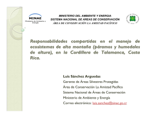 Responsabilidades compartidas en el manejo ecosistemas de