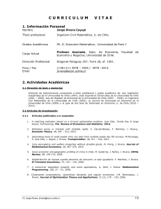 Descargar CV - El Departamento de Economía de la Universidad de