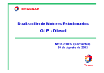 TOTALGAZ - Dualización de Motores Estacionarios GLP – Diesel