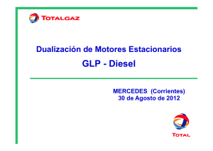TOTALGAZ - Dualización de Motores Estacionarios GLP – Diesel