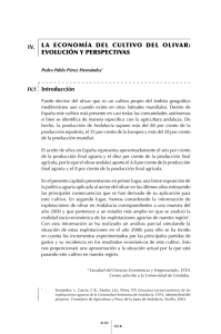 LA ECONOM&Iacute;A DEL CULTIVO DEL OLIVAR