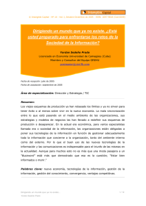 Dirigiendo un mundo que ya no existe. ¿Esta