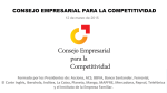 España 2018 - Consejo Empresarial para la Competitividad