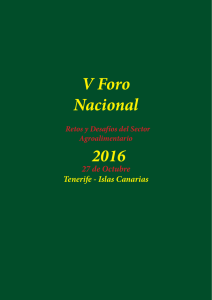 V Foro Nacional