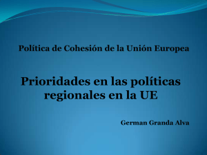 Política de Cohesión de la Unión Europea